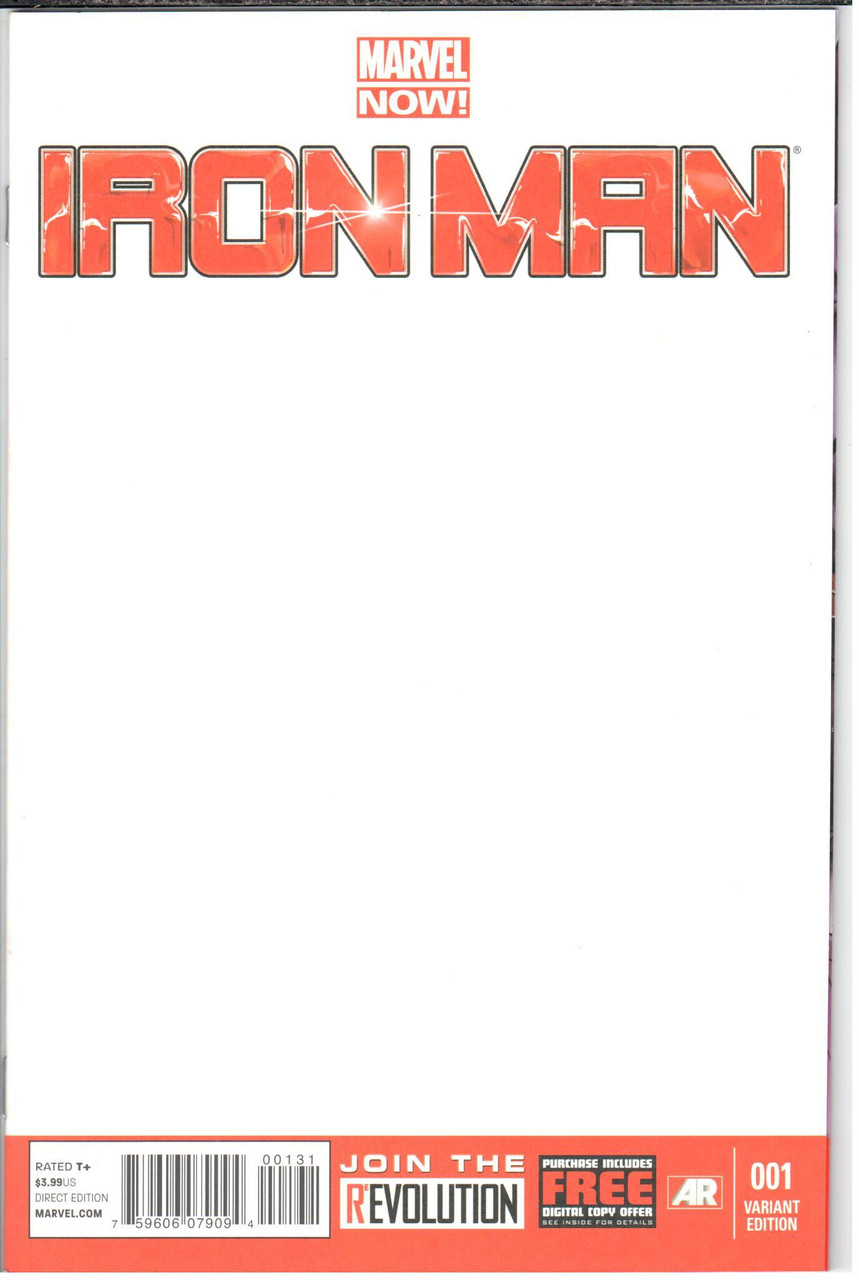 Iron Man (2013 Series) #1B Variant NM- 9.2