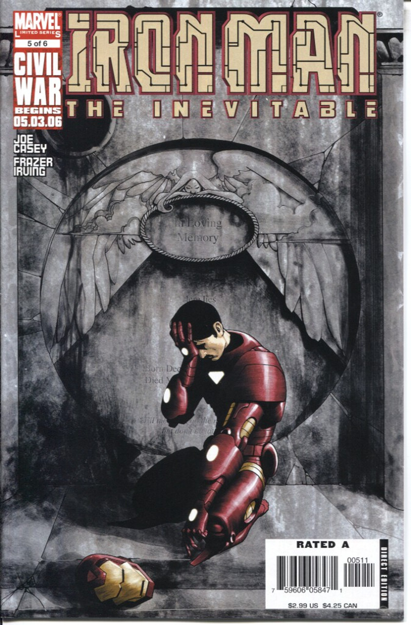 Iron Man Inevitable #5 NM- 9.2