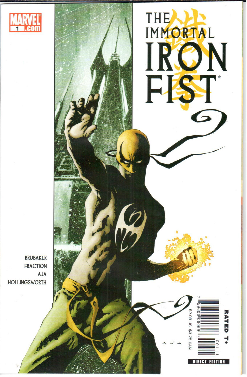 The Immortal Iron Fist (2007 Series) #1 NM- 9.2