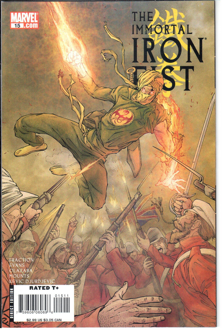 The Immortal Iron Fist (2007 Series) #15 NM- 9.2