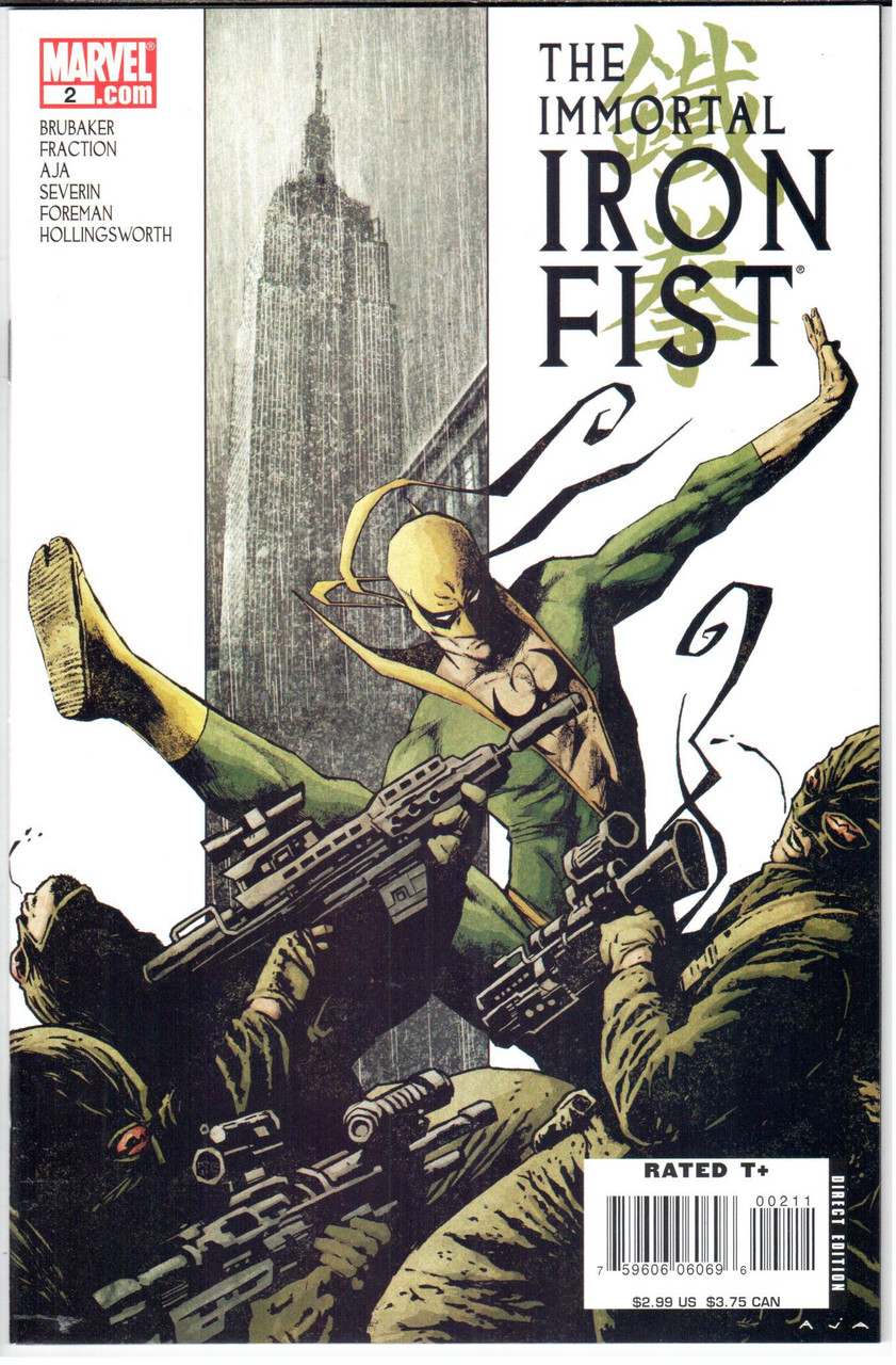 The Immortal Iron Fist (2007 Series) #2 NM- 9.2
