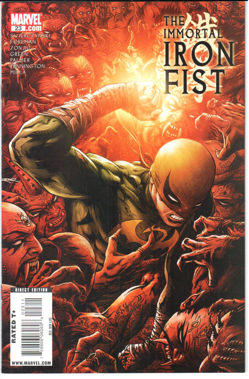 The Immortal Iron Fist (2007 Series) #23 NM- 9.2