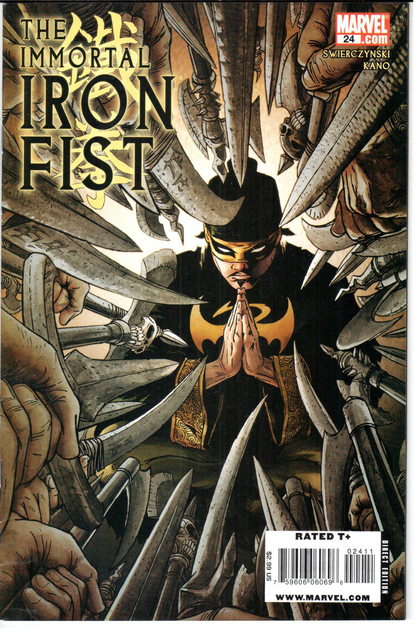 The Immortal Iron Fist (2007 Series) #24 NM- 9.2