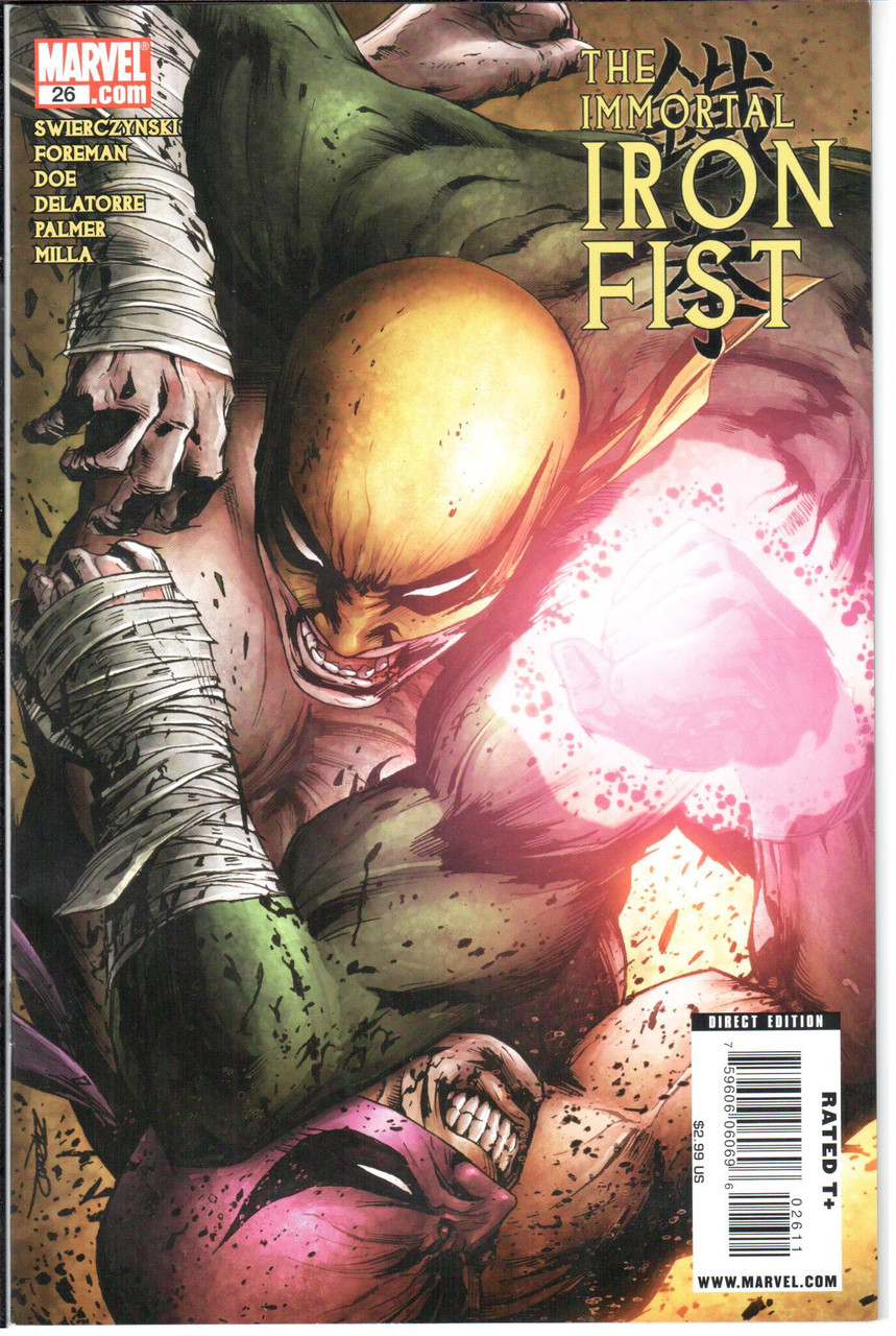 The Immortal Iron Fist (2007 Series) #26 NM- 9.2