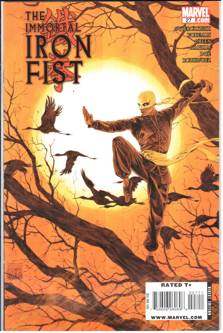 The Immortal Iron Fist (2007 Series) #27 NM- 9.2