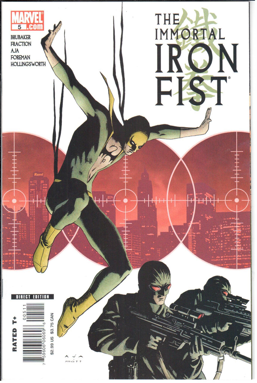 The Immortal Iron Fist (2007 Series) #5 NM- 9.2
