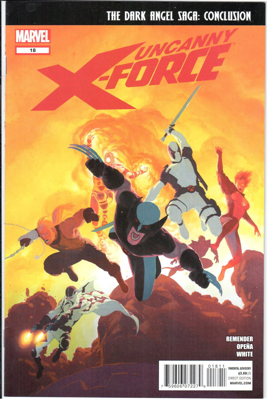 Uncanny X-Force (2010 Series) #18 NM- 9.2