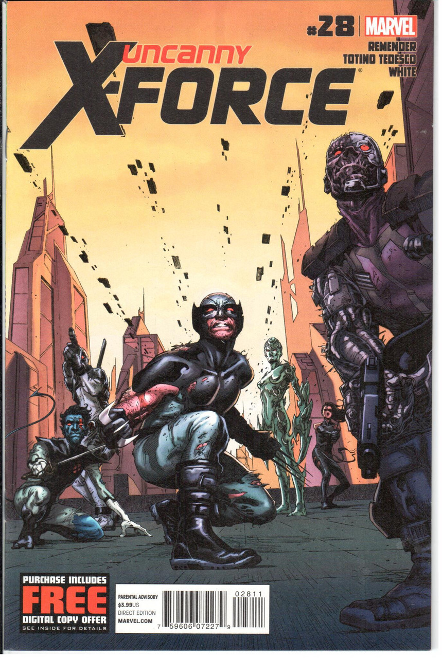 Uncanny X-Force (2010 Series) #28 NM- 9.2