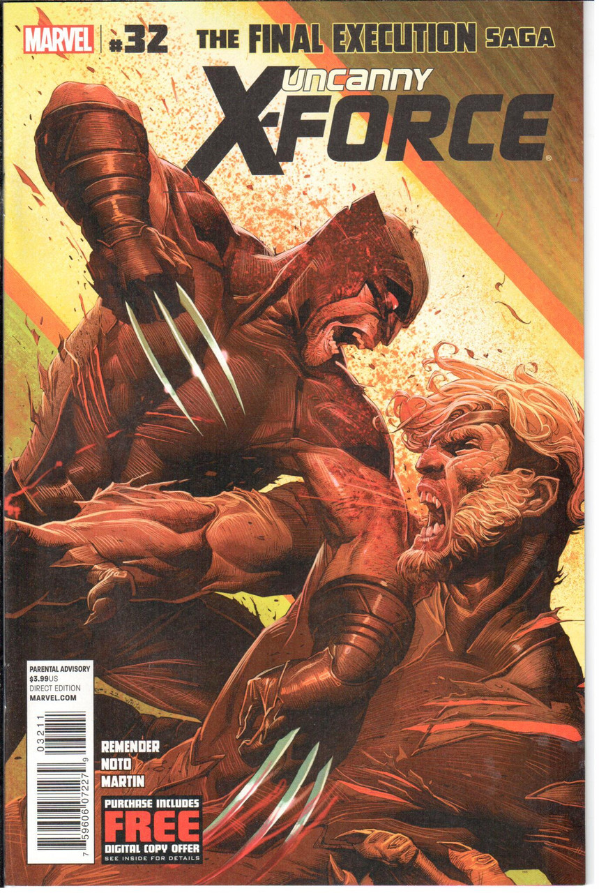 Uncanny X-Force (2010 Series) #32 NM- 9.2