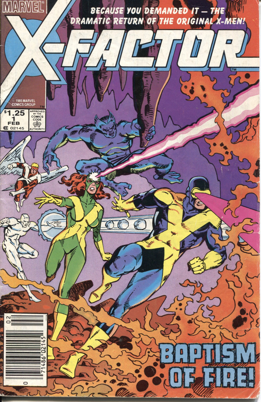 X-Factor (1986 Series) #1 Newsstand VG+ 4.5