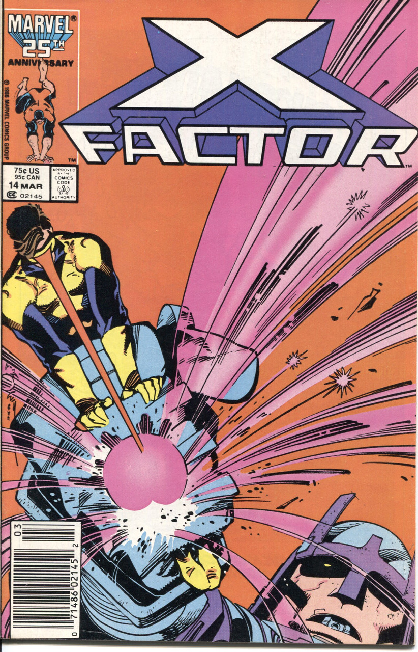 X-Factor (1986 Series) #14 Newsstand VF 8.0