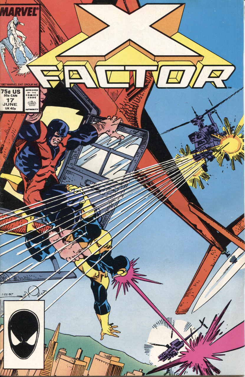 X-Factor (1986 Series) #17 FN/VF 7.0