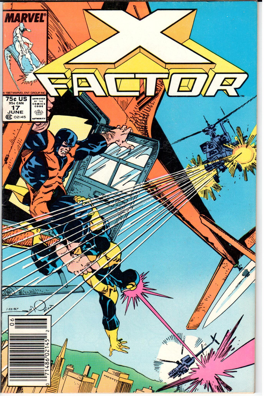 X-Factor (1986 Series) #17 Newsstand VF 8.0