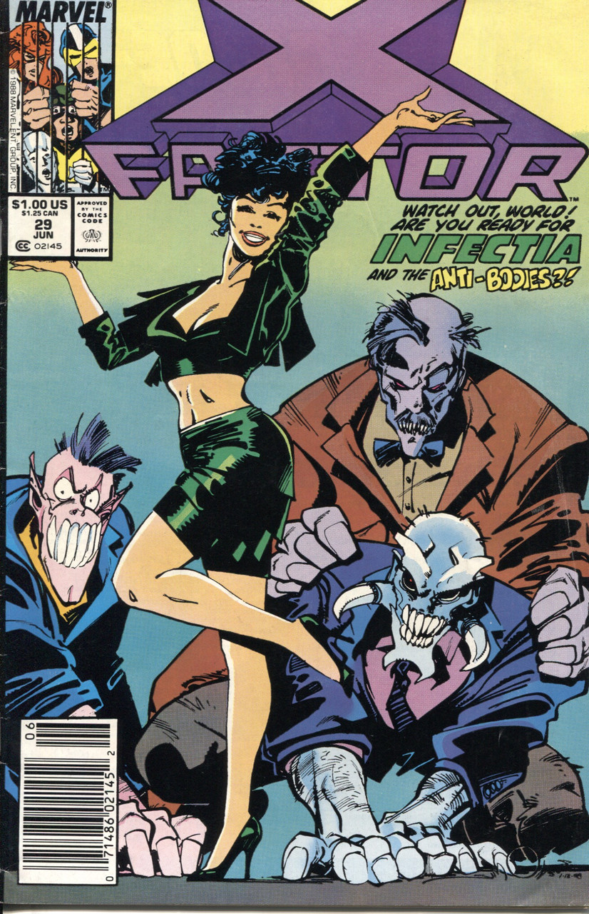 X-Factor (1986 Series) #29 Newsstand VF 8.0