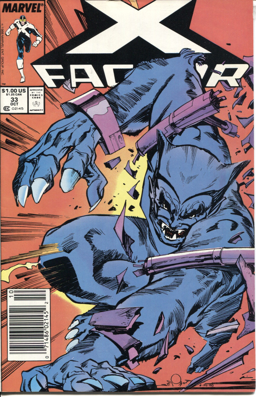 X-Factor (1986 Series) #33 Newsstand NM- 9.2