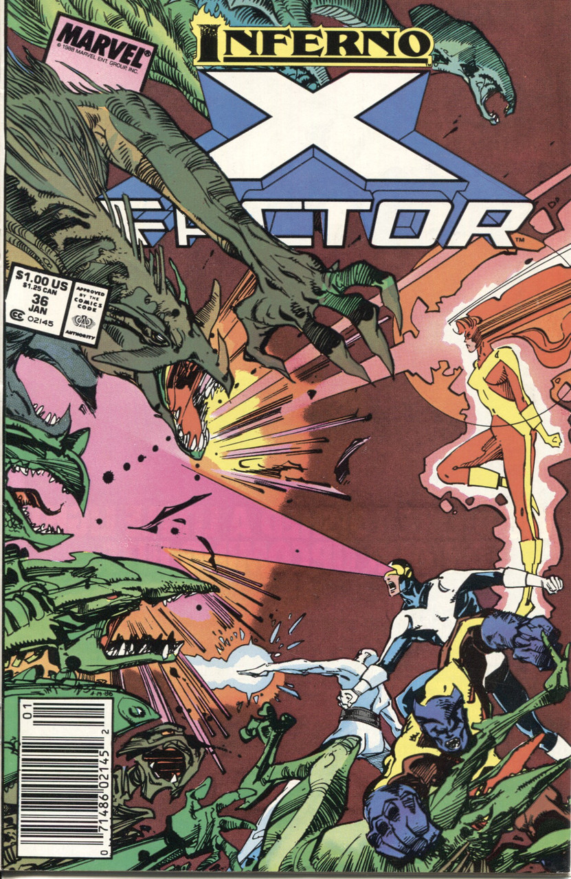 X-Factor (1986 Series) #36 Newsstand NM- 9.2