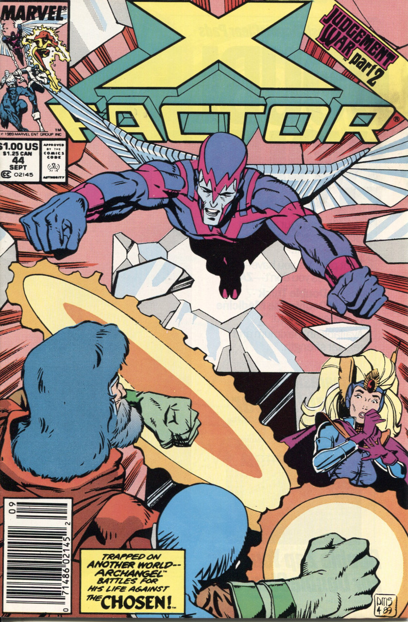 X-Factor (1986 Series) #44 Newsstand VF 8.0