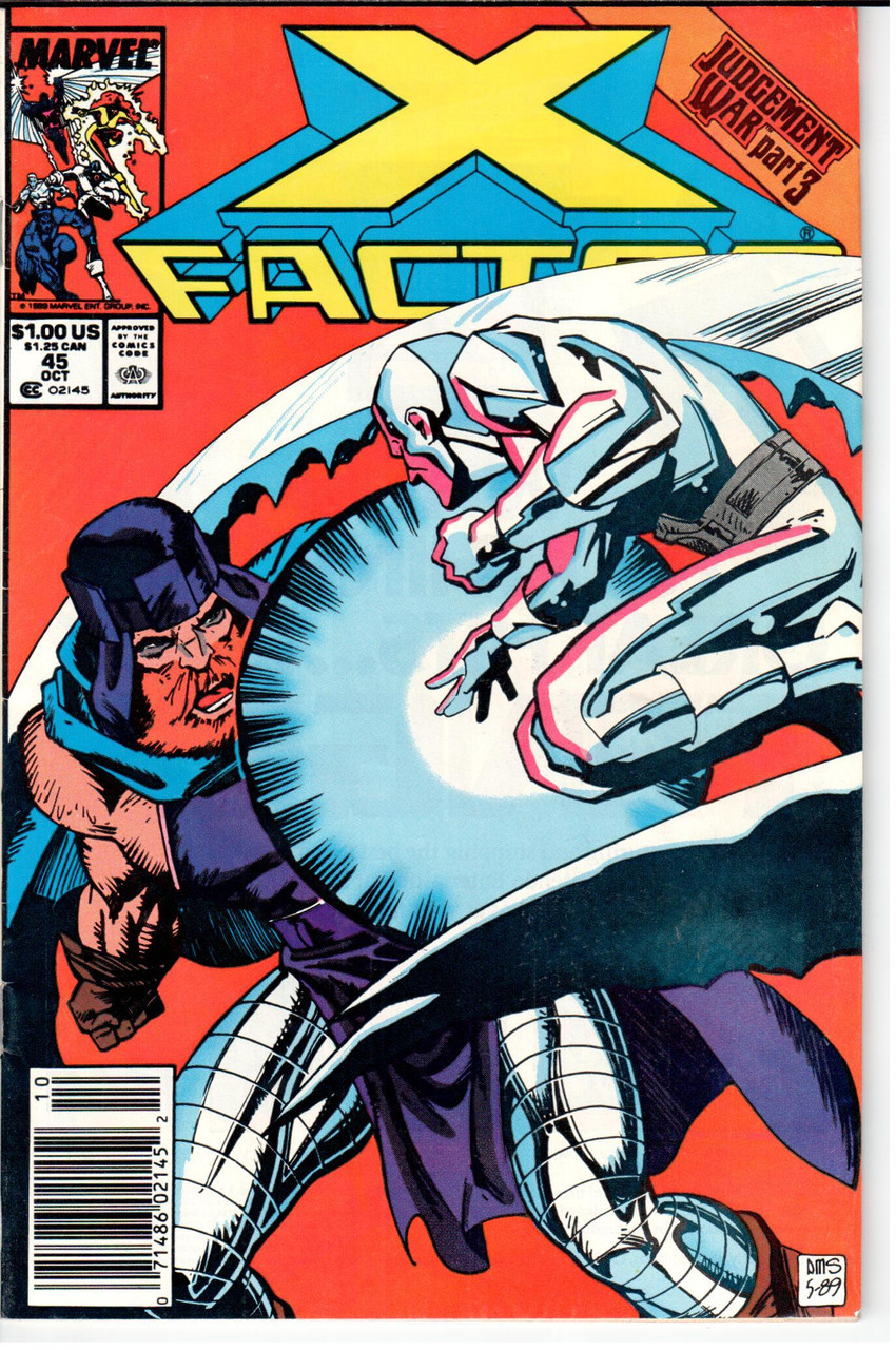 X-Factor (1986 Series) #45 Newsstand VF+ 8.5