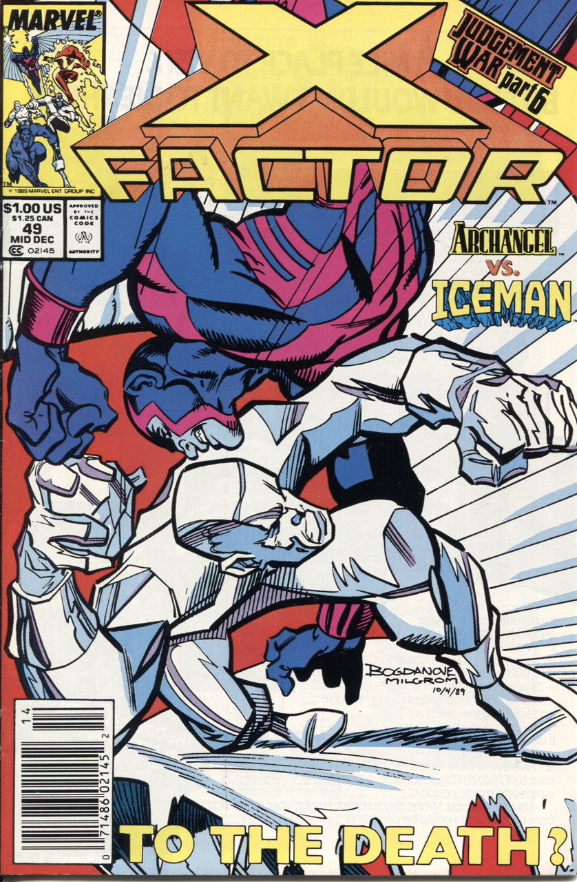 X-Factor (1986 Series) #49 Newsstand NM- 9.2