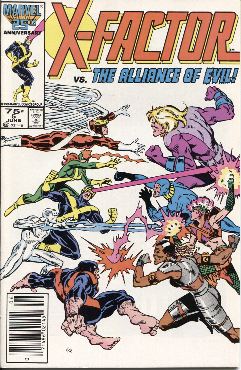 X-Factor (1986 Series) #5 Newsstand NM- 9.2