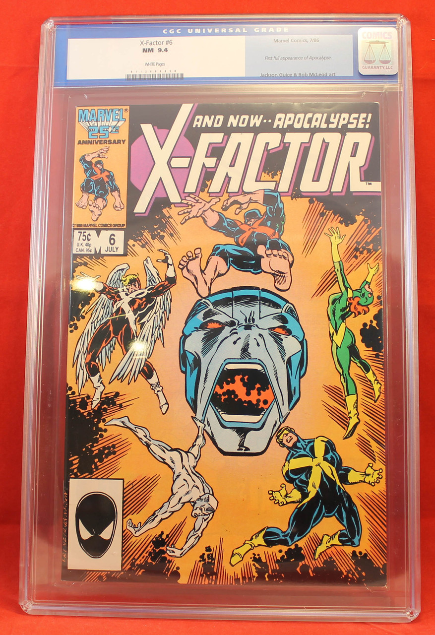 X-Factor (1986 Series) #6 CGC 0112699058 NM 9.4