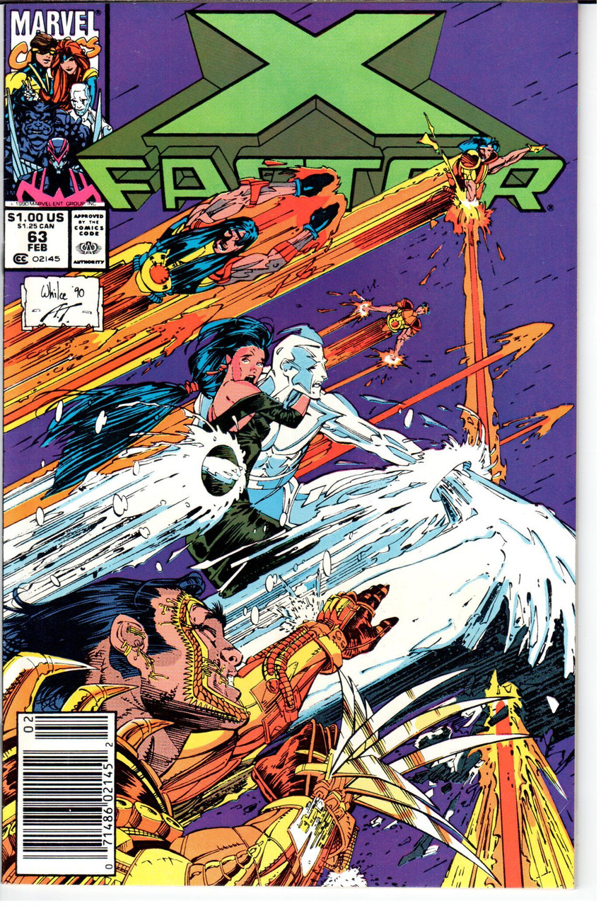 X-Factor (1986 Series) #63 Newsstand VF 8.0