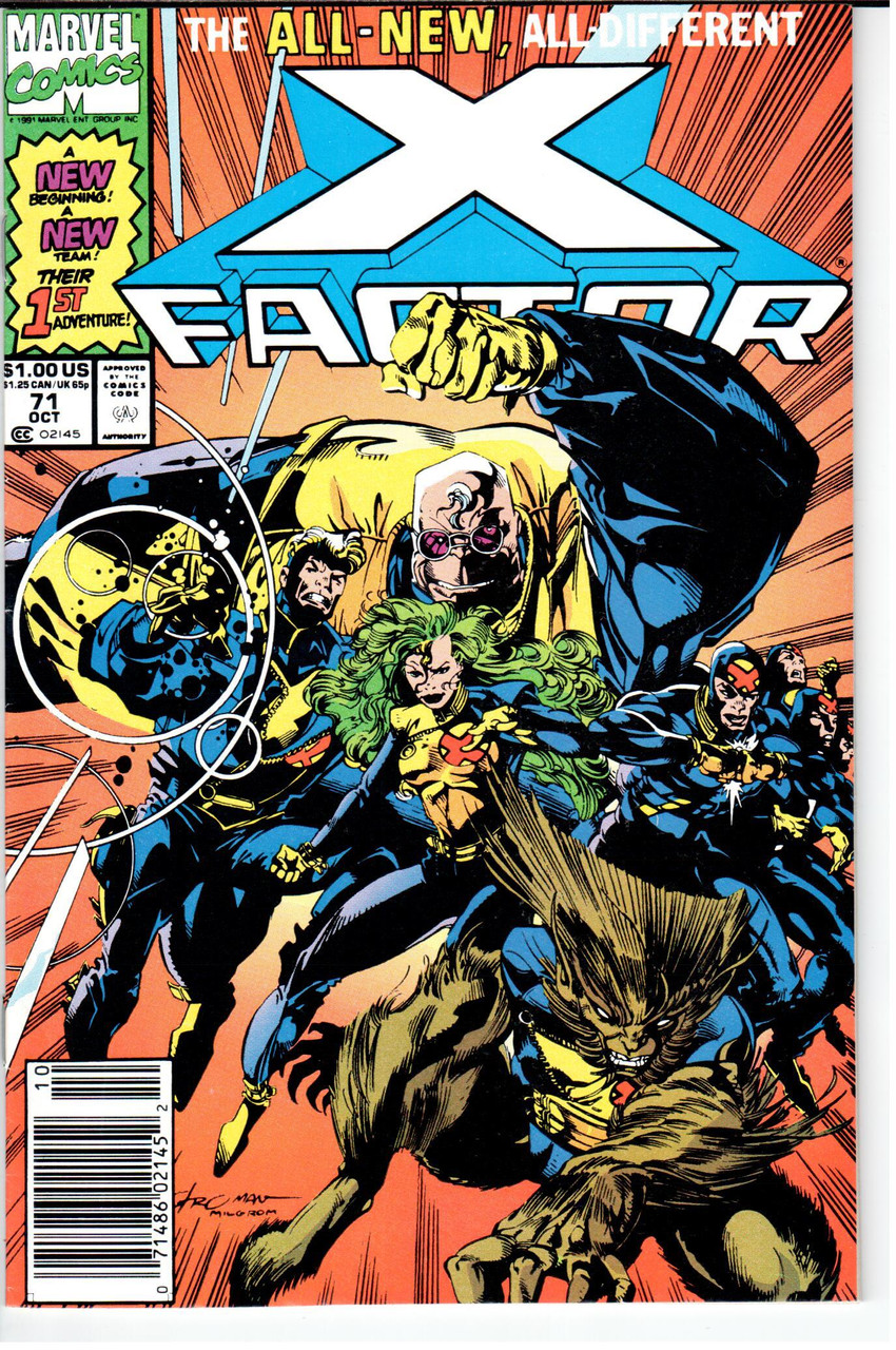 X-Factor (1986 Series) #71 Newsstand NM- 9.2