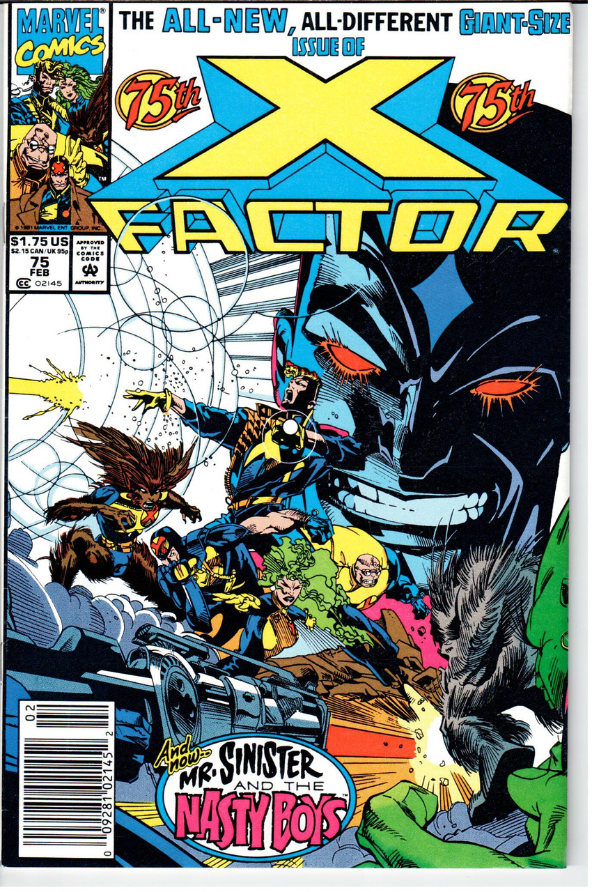 X-Factor (1986 Series) #75 Newsstand NM- 9.2