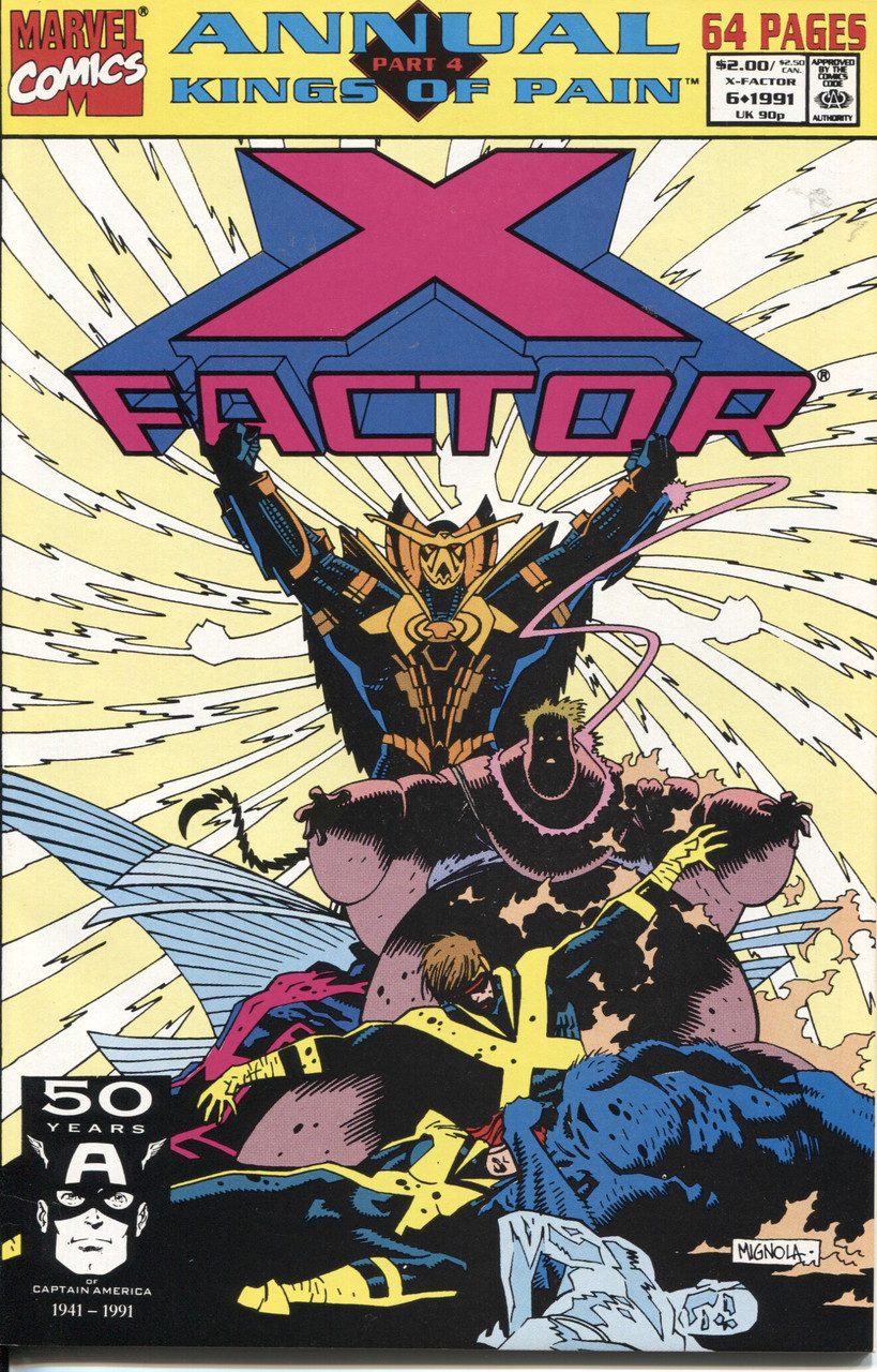 X-Factor (1986 Series) Annual #6 NM- 9.2