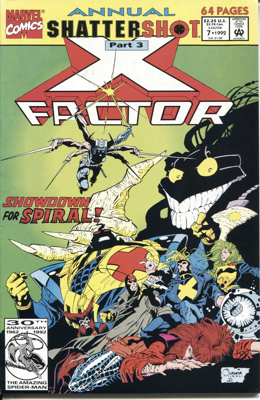 X-Factor (1986 Series) Annual #7 VF 8.0