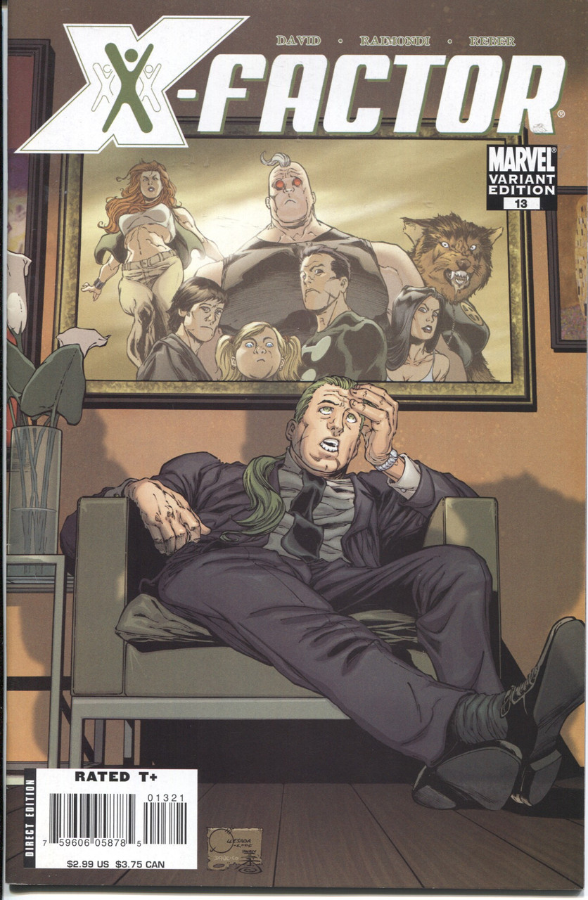 X-Factor (2006 Series) #13B Variant NM- 9.2