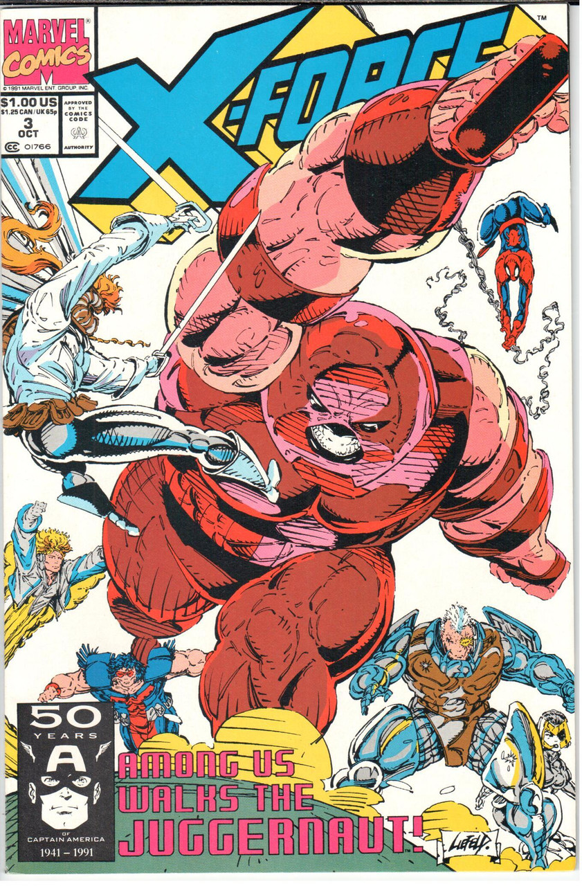 X-Force (1991 Series) #3 NM- 9.2