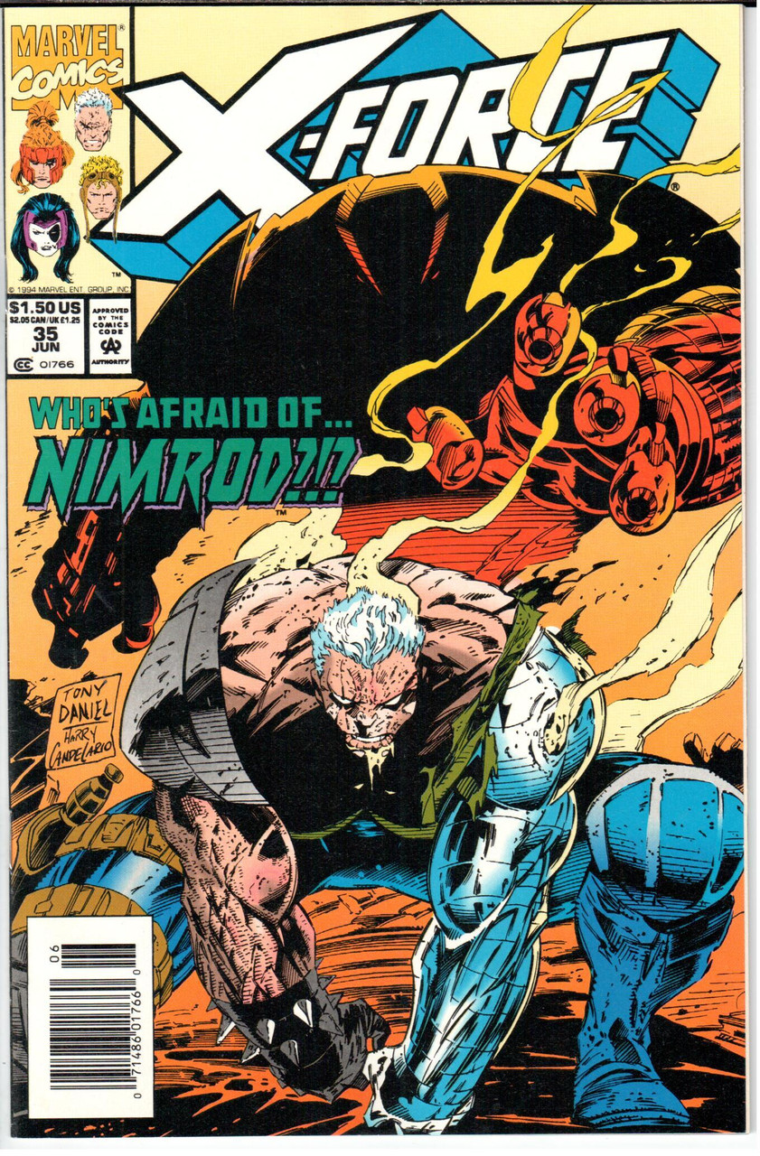 X-Force (1991 Series) #35 Newsstand NM- 9.2