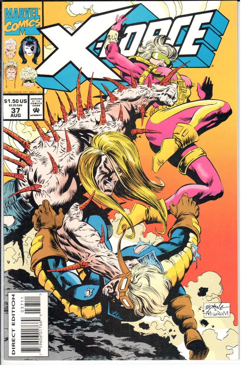 X-Force (1991 Series) #37 NM- 9.2