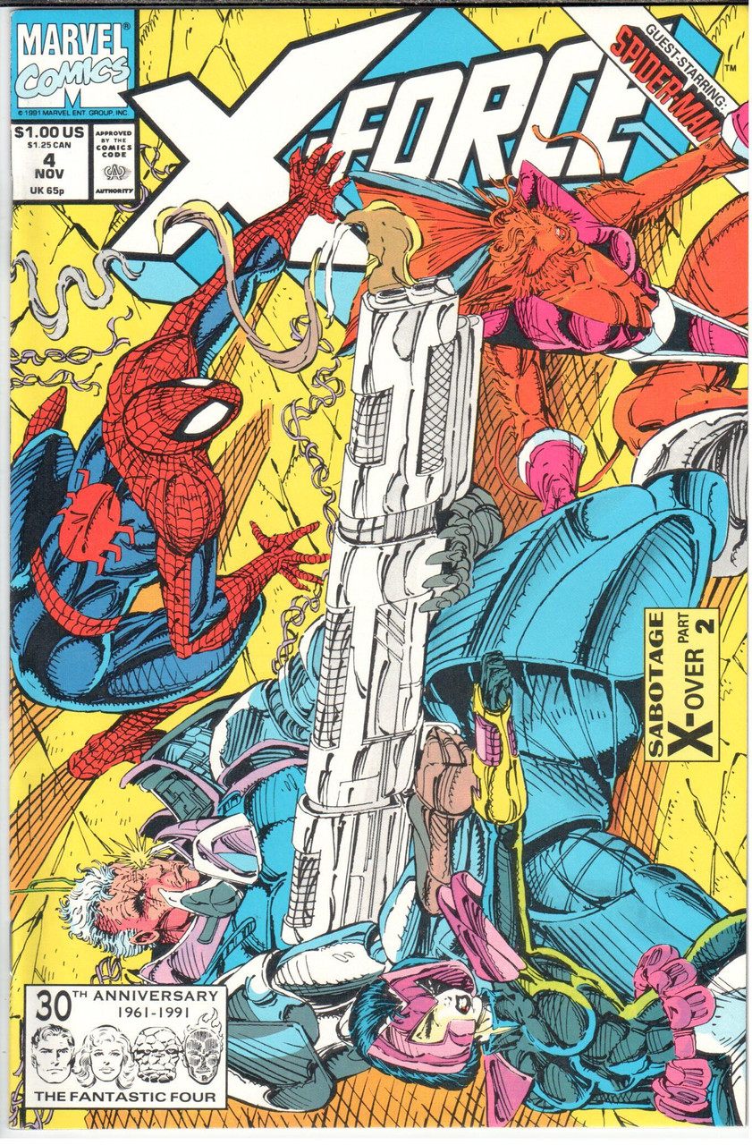 X-Force (1991 Series) #4 NM- 9.2