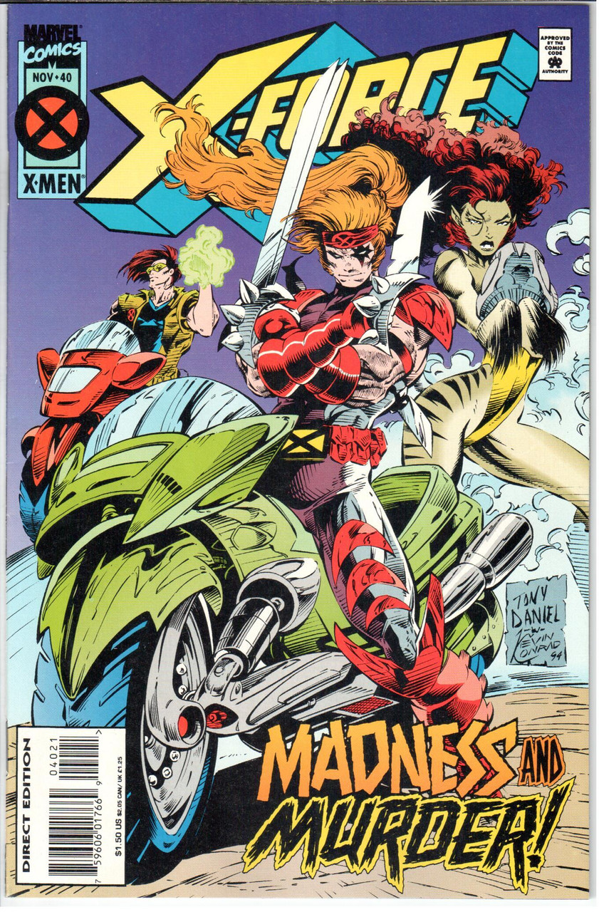 X-Force (1991 Series) #40 NM- 9.2