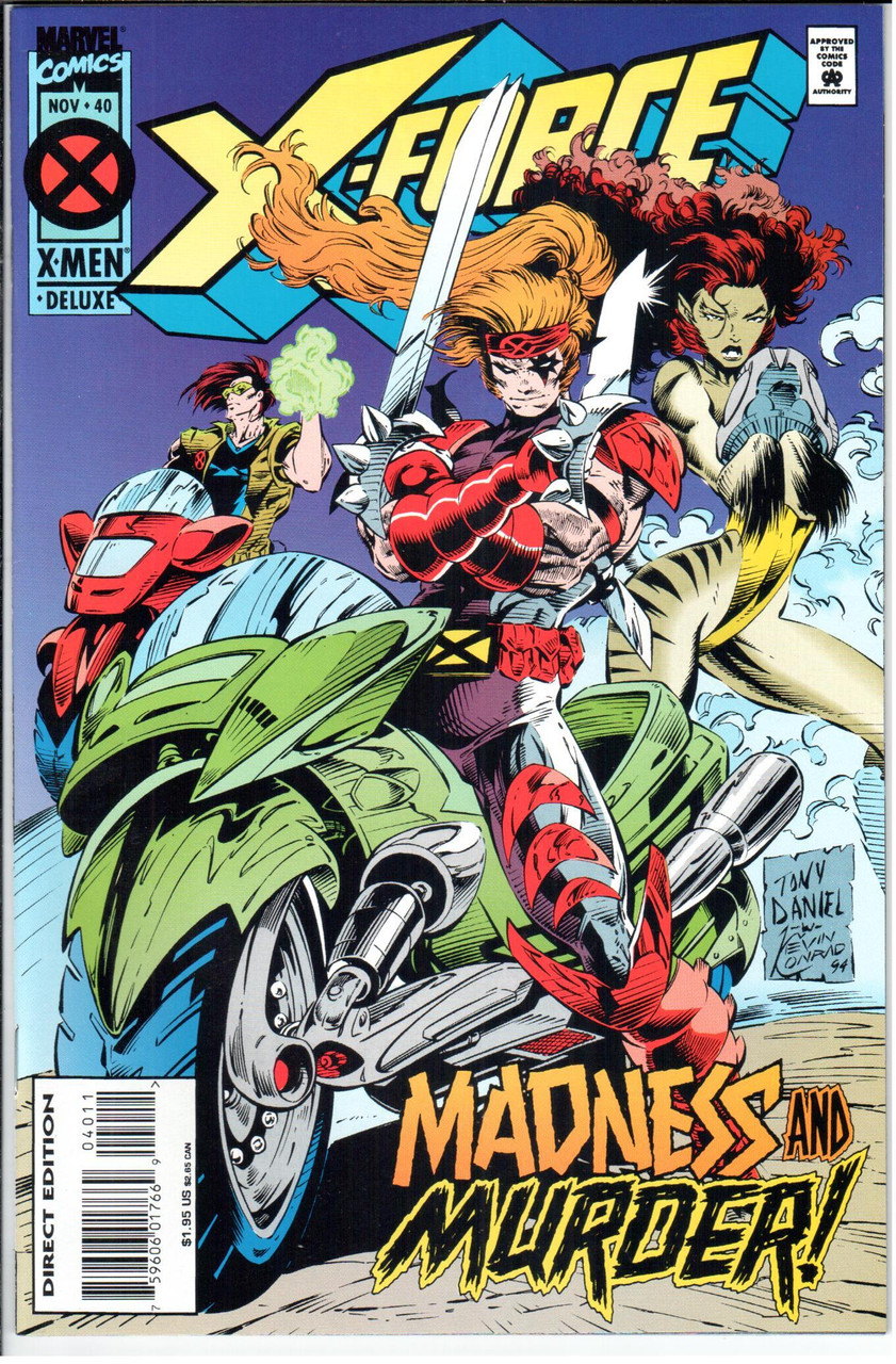 X-Force (1991 Series) #40 Deluxe NM- 9.2