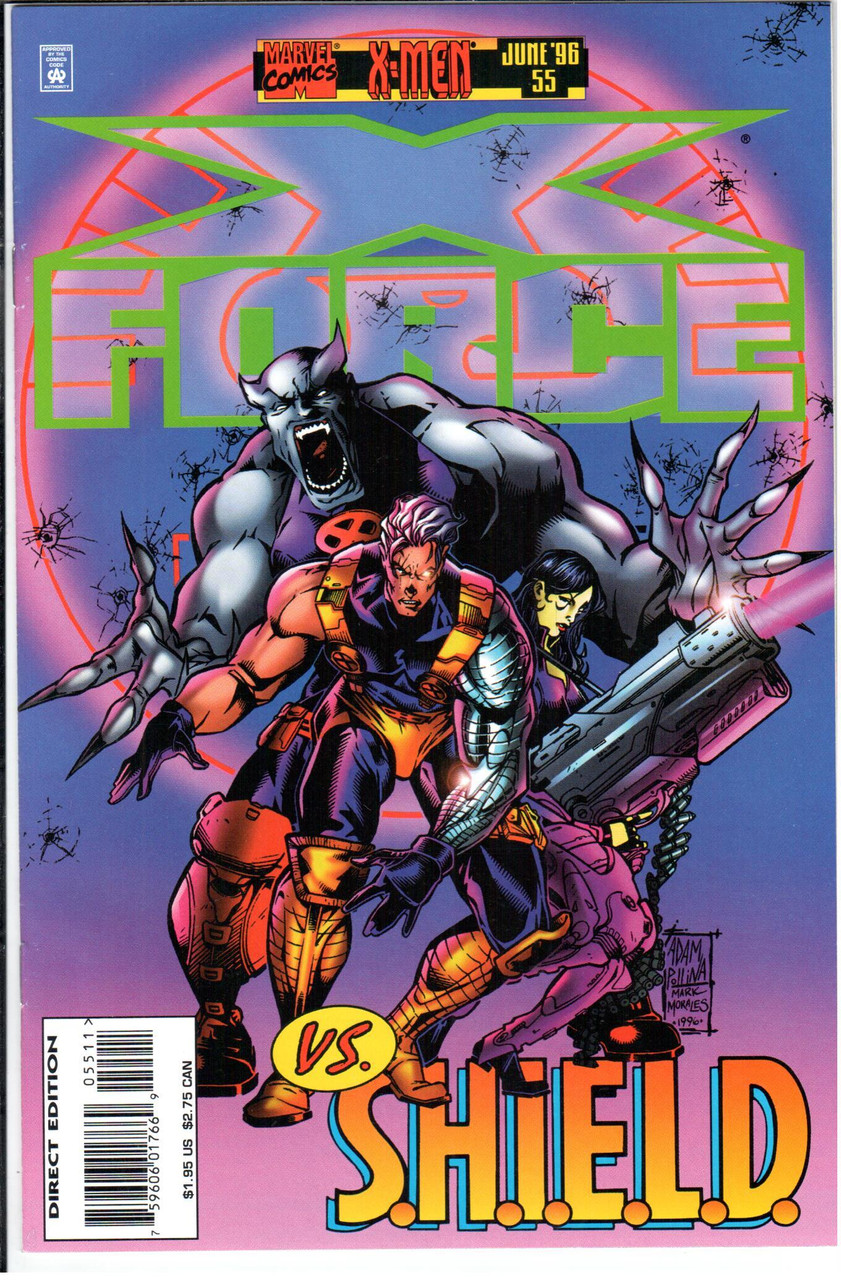 X-Force (1991 Series) #55 NM- 9.2