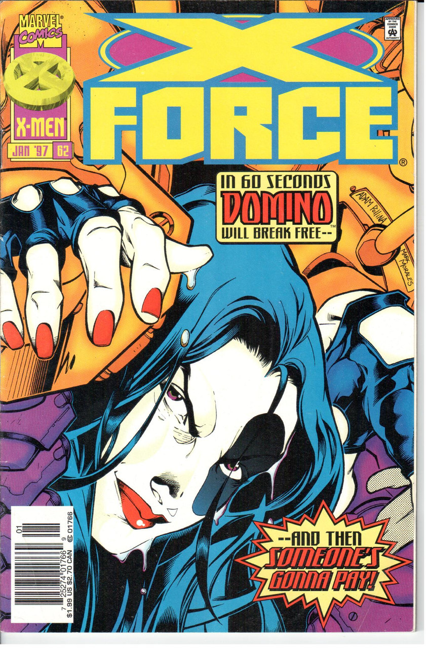 X-Force (1991 Series) #62 Newsstand VF 8.0