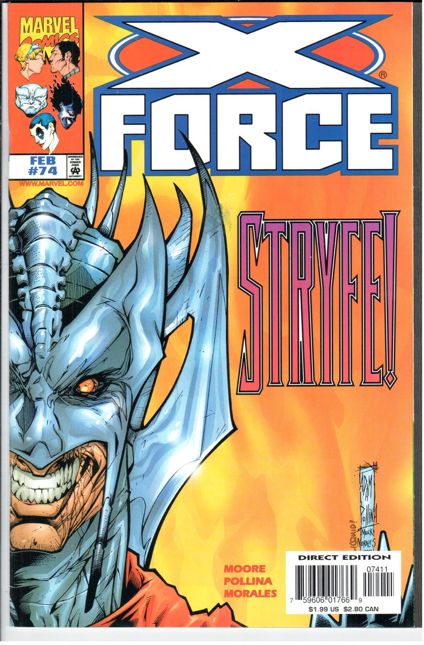 X-Force (1991 Series) #74 NM- 9.2