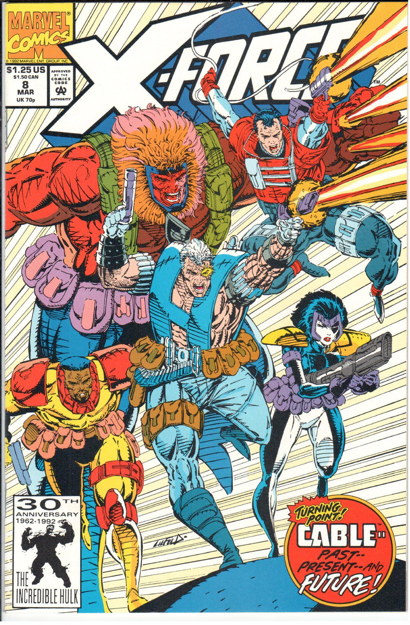 X-Force (1991 Series) #8 NM- 9.2
