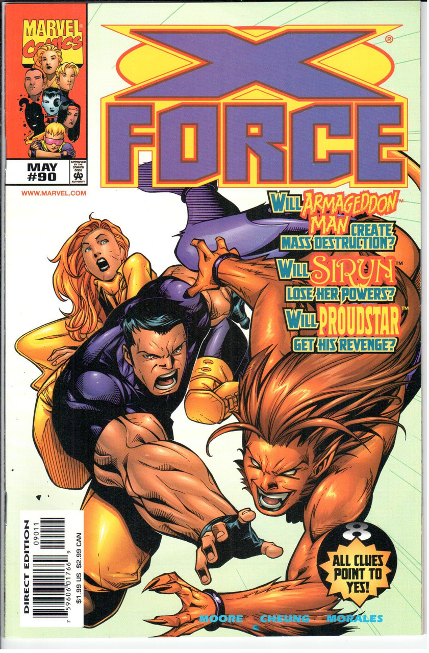 X-Force (1991 Series) #90 NM- 9.2