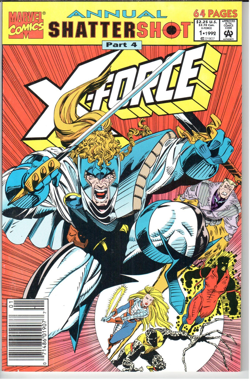 X-Force (1991 Series) Annual #1 Newsstand VF 8.0