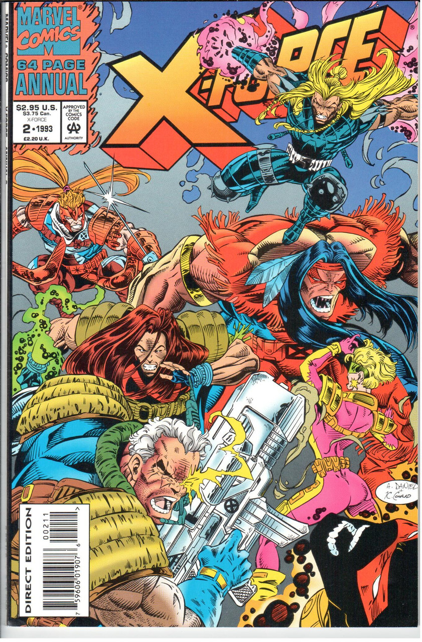 X-Force (1991 Series) Annual #2 NM- 9.2