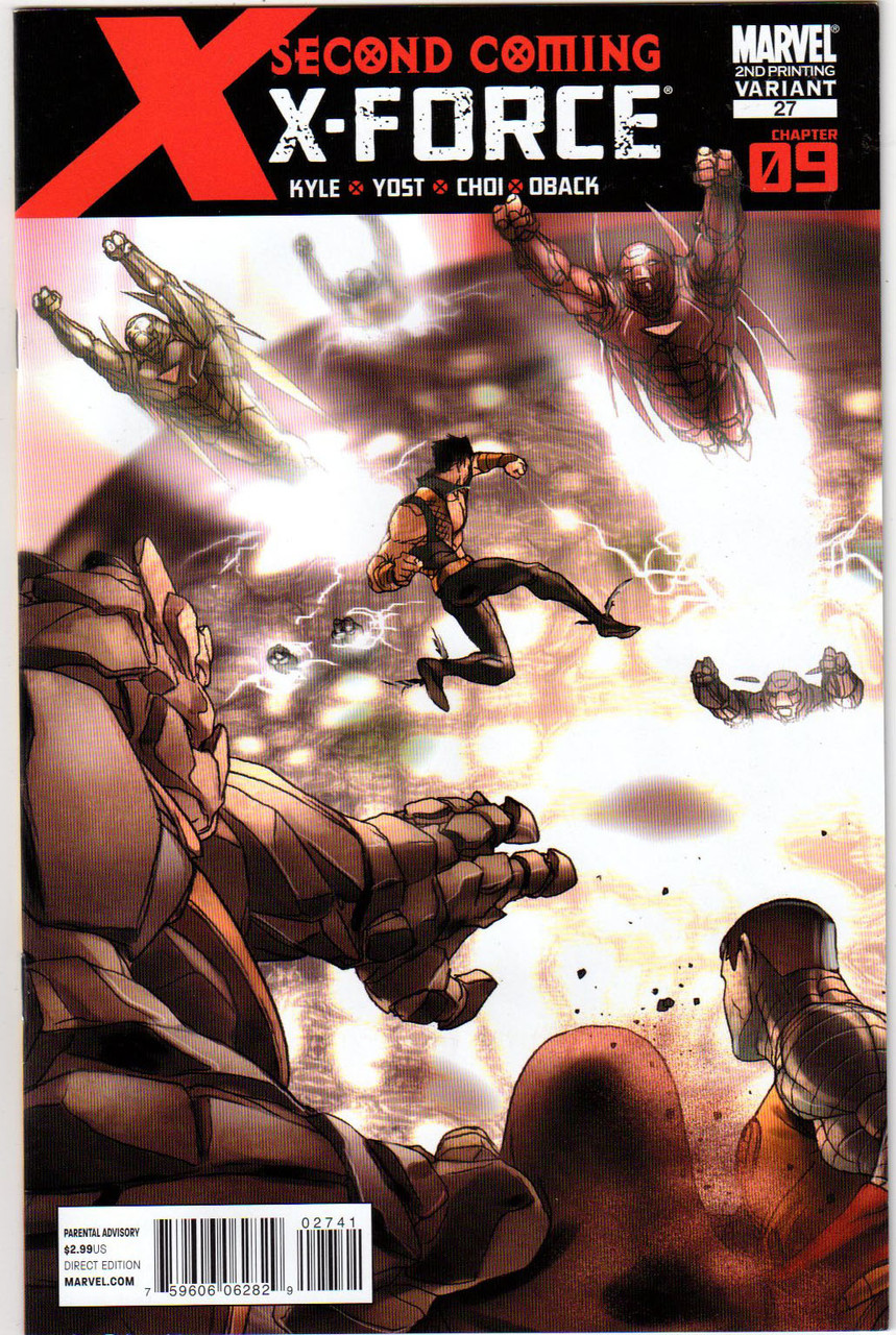 X-Force (2008 Series) #27B 2nd Print NM- 9.2