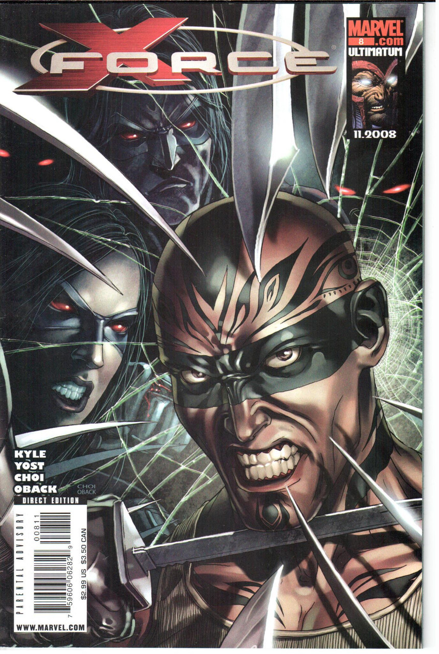 X-Force (2008 Series) #8 NM- 9.2