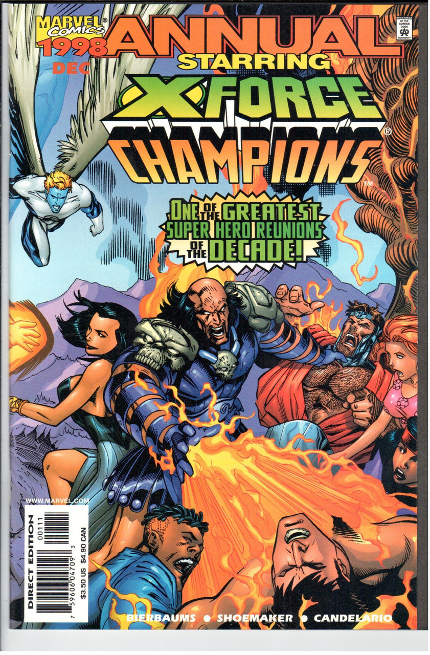 X-Force Champions Annual #1 NM- 9.2