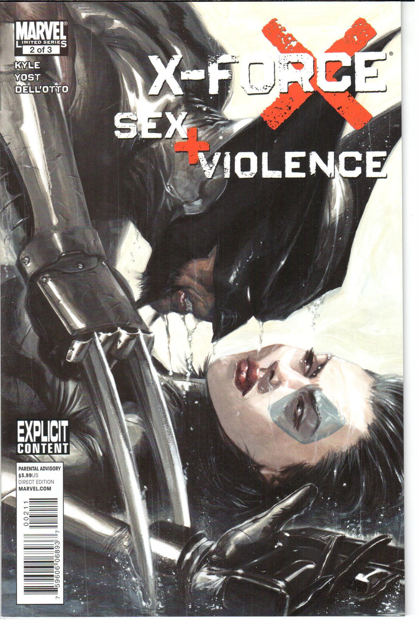 X-Force Sex & Violence #2 NM- 9.2