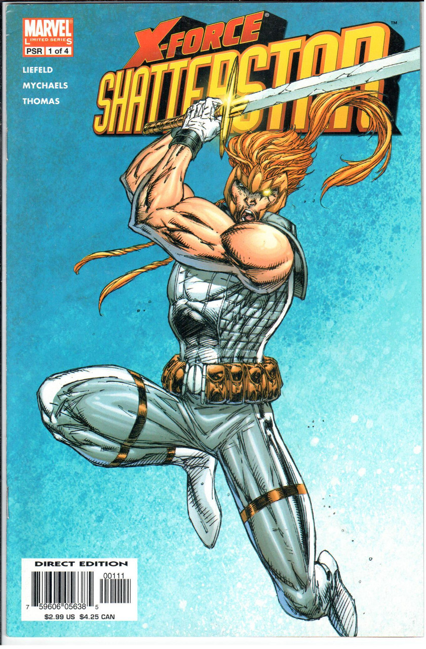 X-Force Shatterstar #1 NM- 9.2