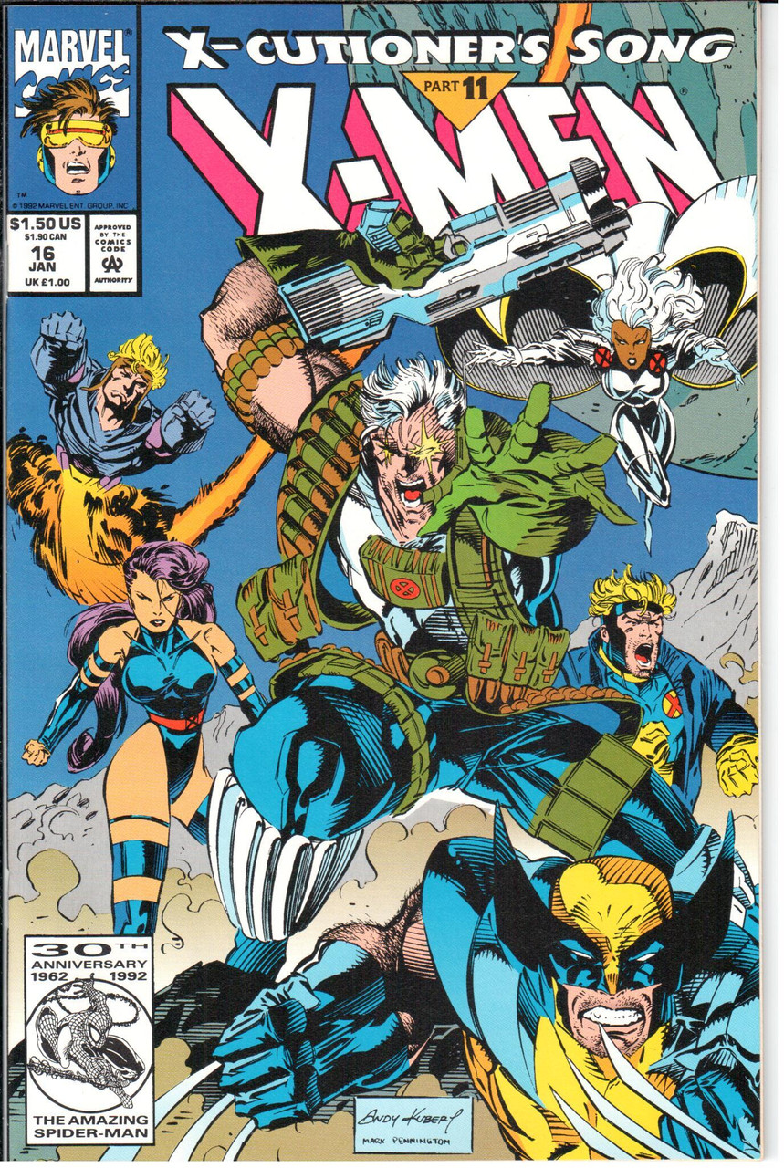 X-Men (1991 Series) #16 Unbagged NM- 9.2